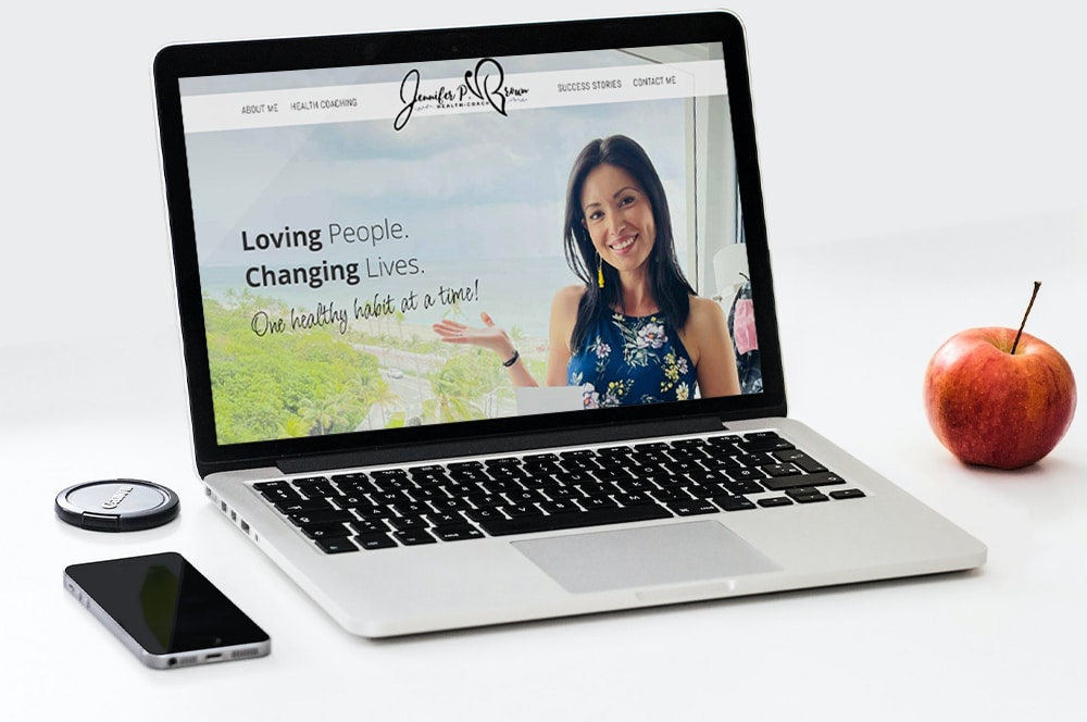 Coach Jennifer website design