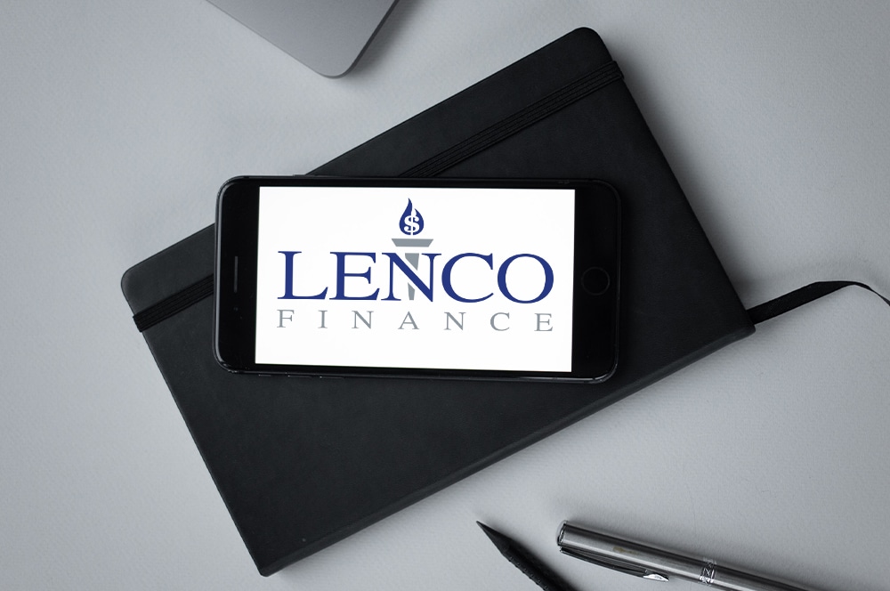 Lenco Finance logo design