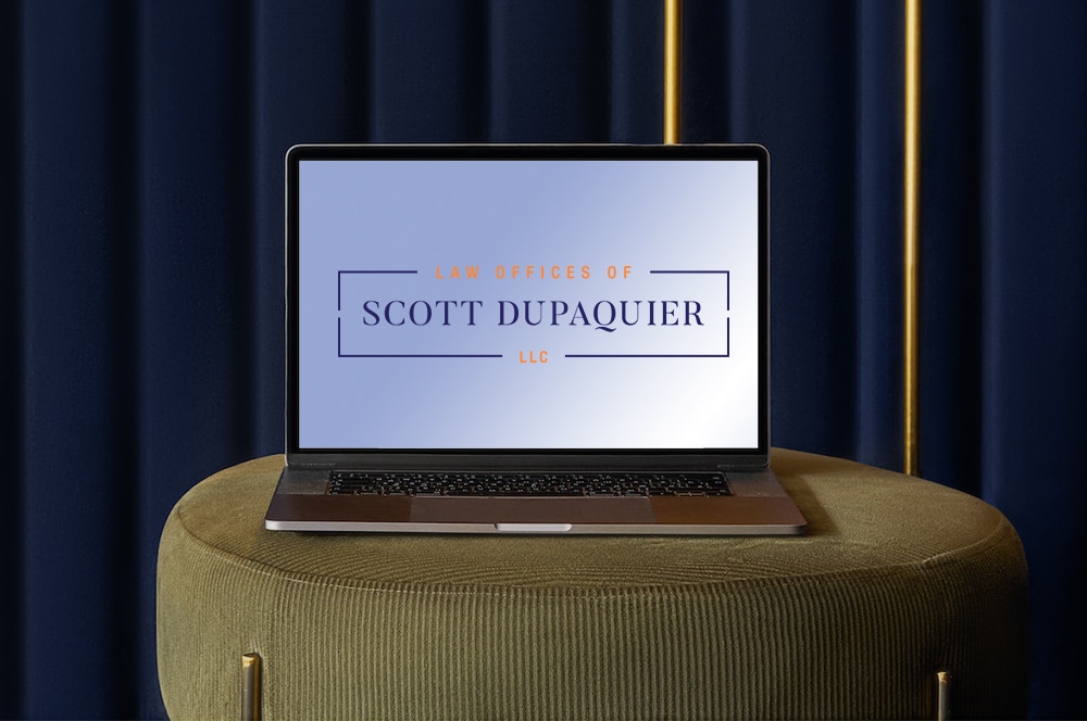 Scott Dupaquier logo design