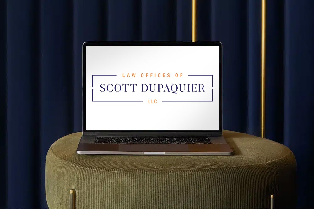 Scott Dupaquier logo design