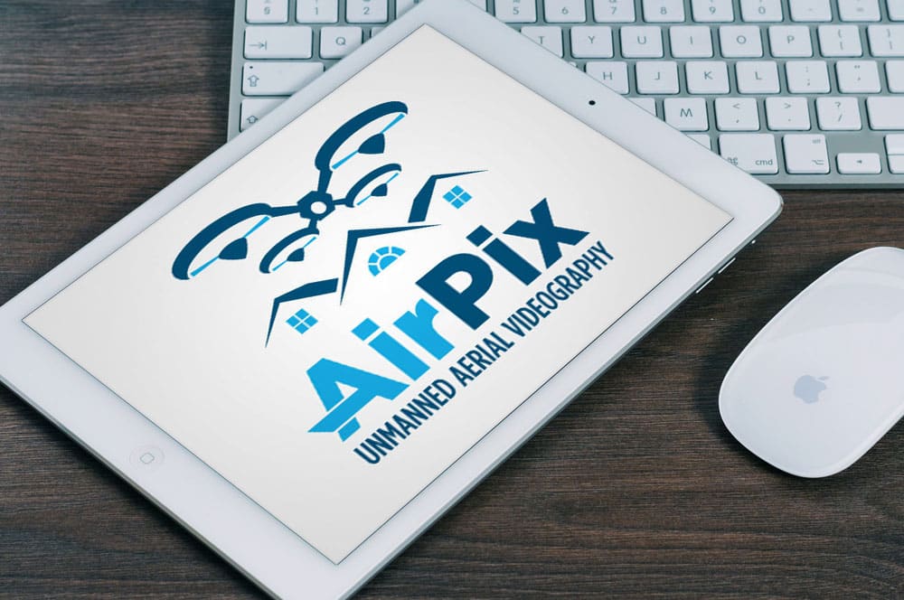 AirPix Logo Design