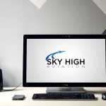 Sky High Aviation Logo Design